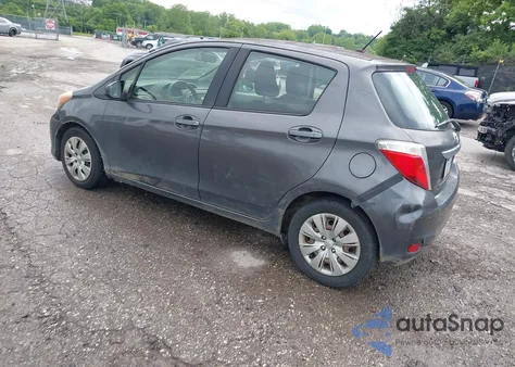 2013 Toyota Yaris Le z USA, uszkodzony, nr VIN JTDKTUD30DD546839